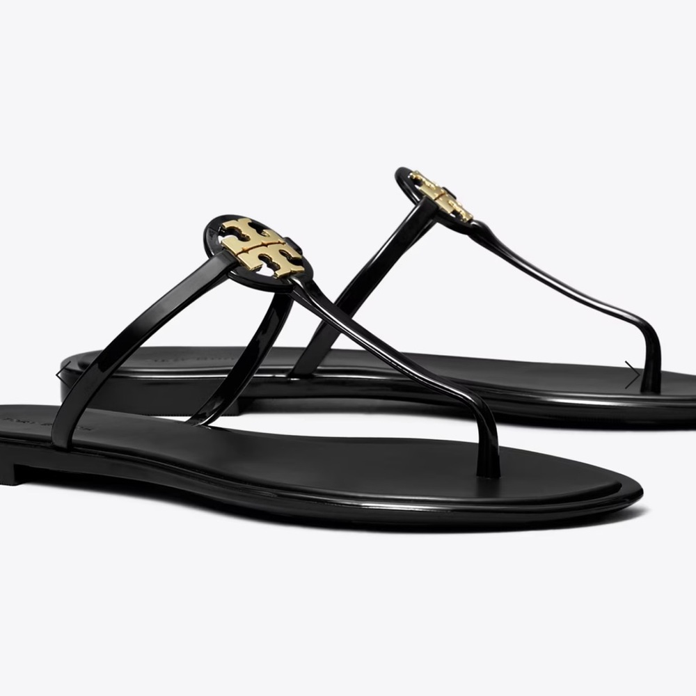 Tory Burch Brown Mini Miller Jelly Sandal - Picture 5 of 6